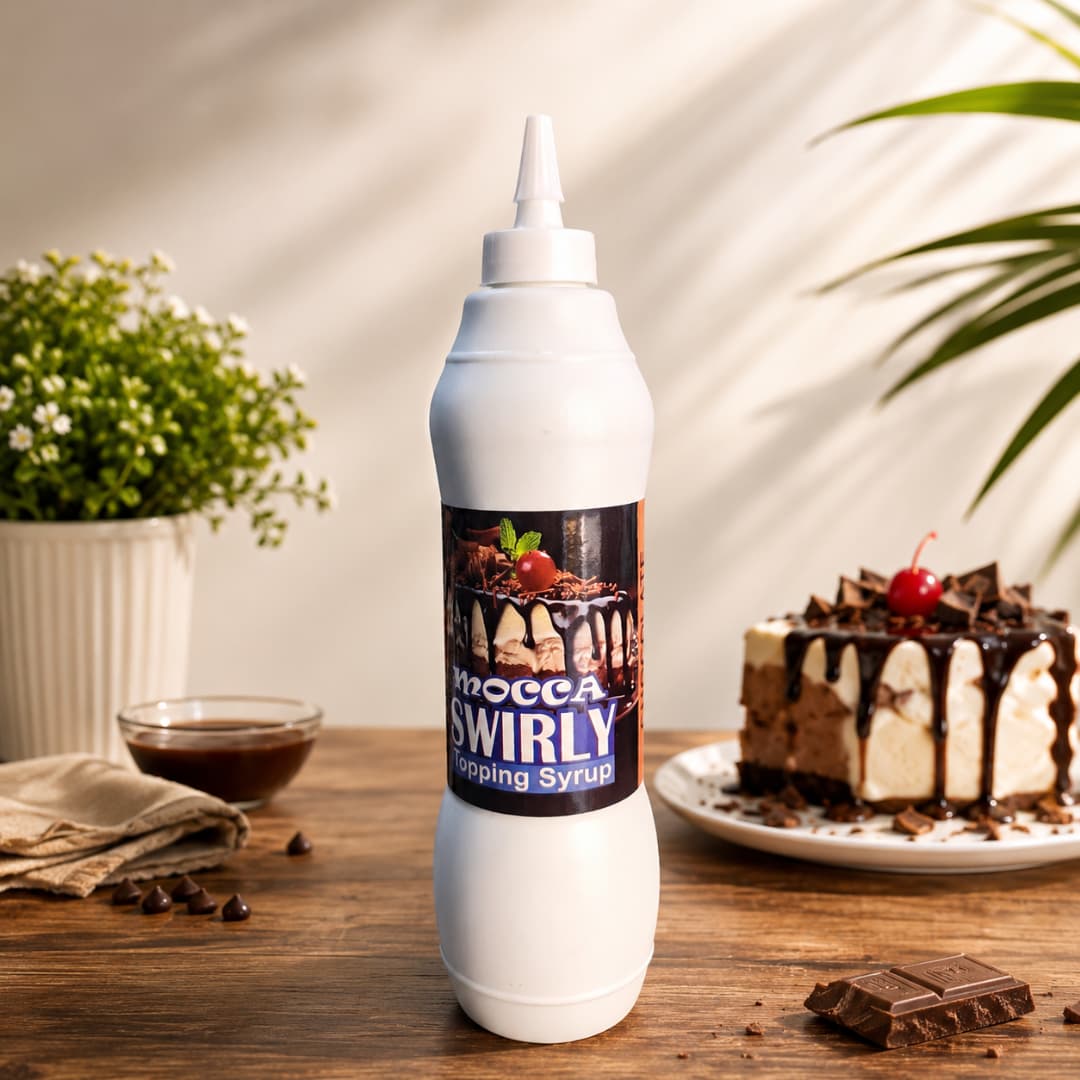 Mocha Swirly Chocolate Topping Syrup