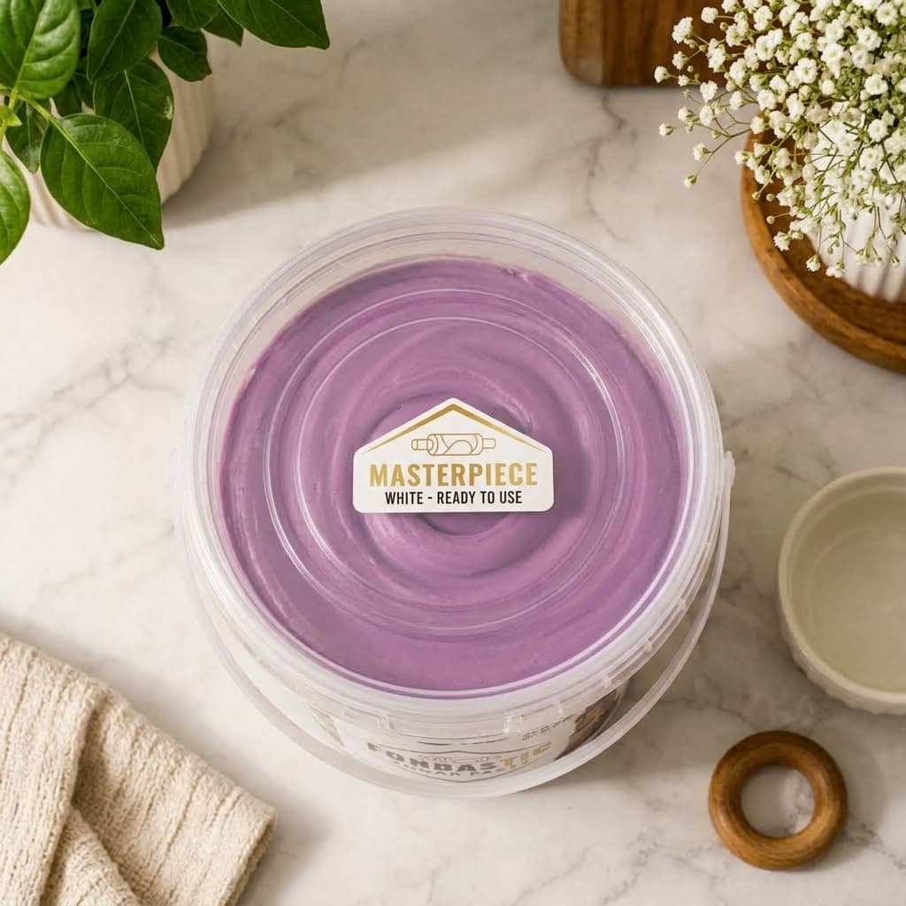 Purple Fondant Sugar Paste