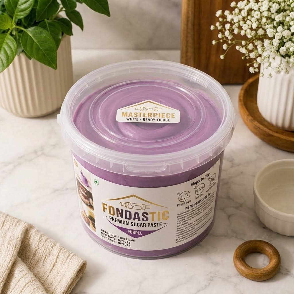 Purple Fondant Sugar Paste