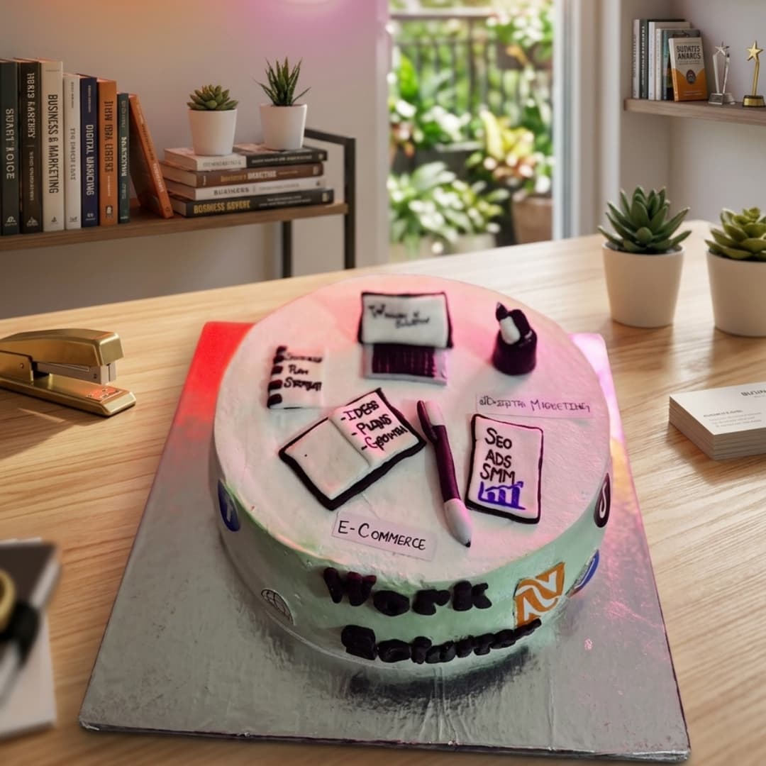 "Success starts with a good plan and a great cake! Here's to celebrating milestones, hard work, and big goals."