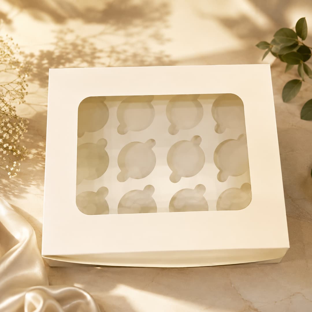 9-Piece Cupcake Box for Every Sweet Celebration