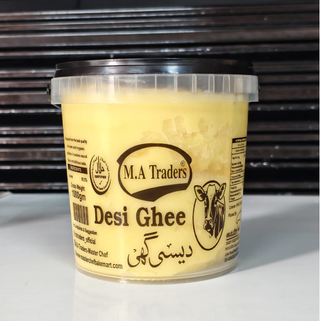 M.A Traders Pure Desi Ghee – 1kg jar