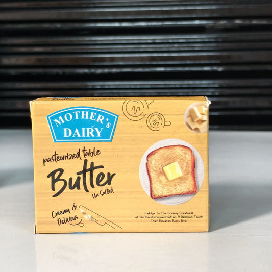 Mother’s Dairy Unsalted Butter – Creamy Butter 1000gm